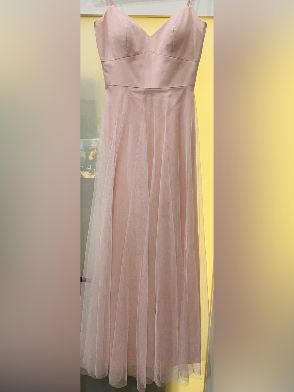 AFTER SIX Blush Tulle Dress XS